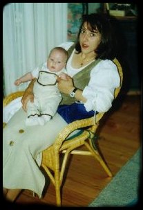 Ingrid mit Michi