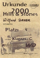 Aber 2001 panieren wir sie mit den finischen
    Winterreifen!